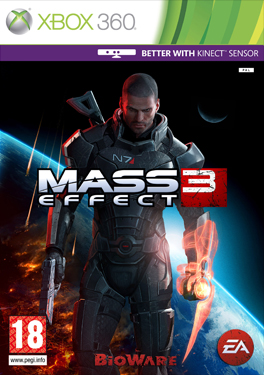 Mass Effect 3 (Xbox 360) - okladka