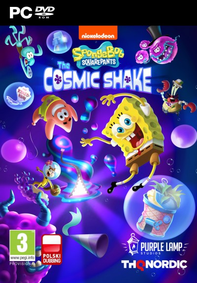SpongeBob SquarePants: The Cosmic Shake (PC) - okladka